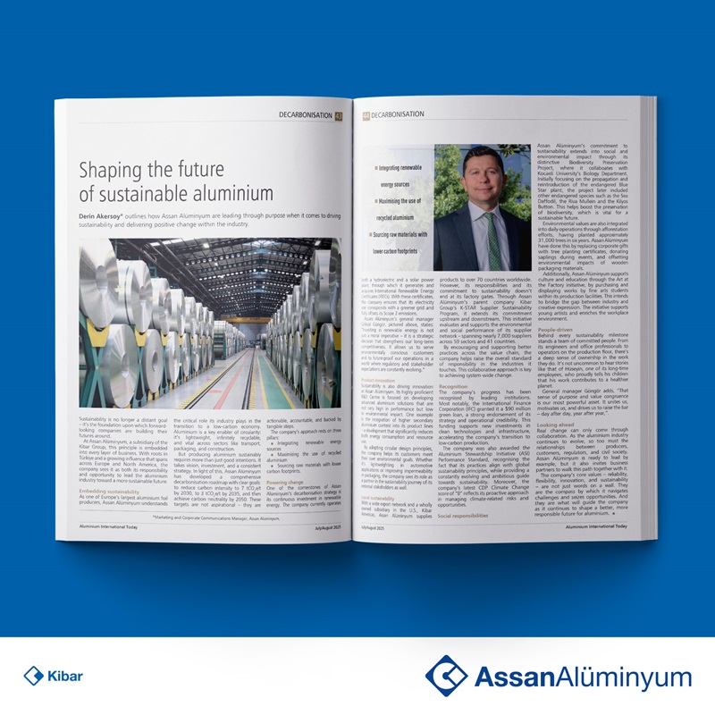 Shaping the future of sustainable aluminium