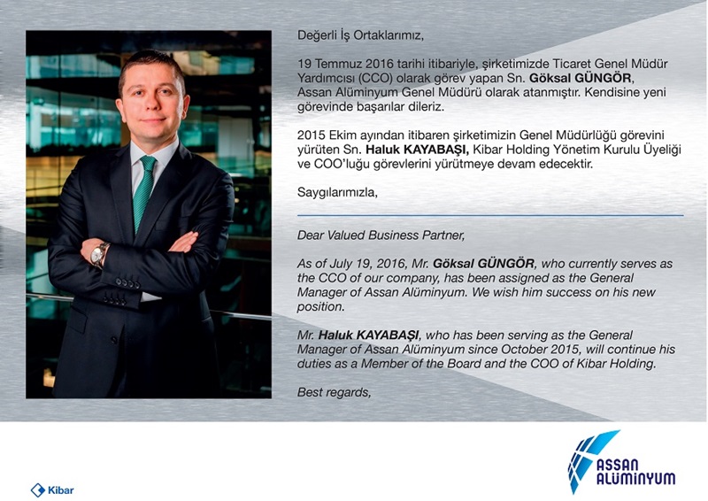 Göksal Güngör Atama Duyurusu