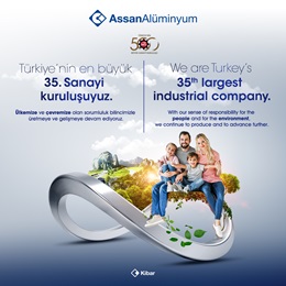 Assan Alüminyum Türkiye’nin En Büyük 35. Sanayi Kuruluşu