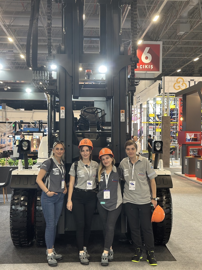 Kadın forklift operatörlerimizle gurur duyuyoruz!