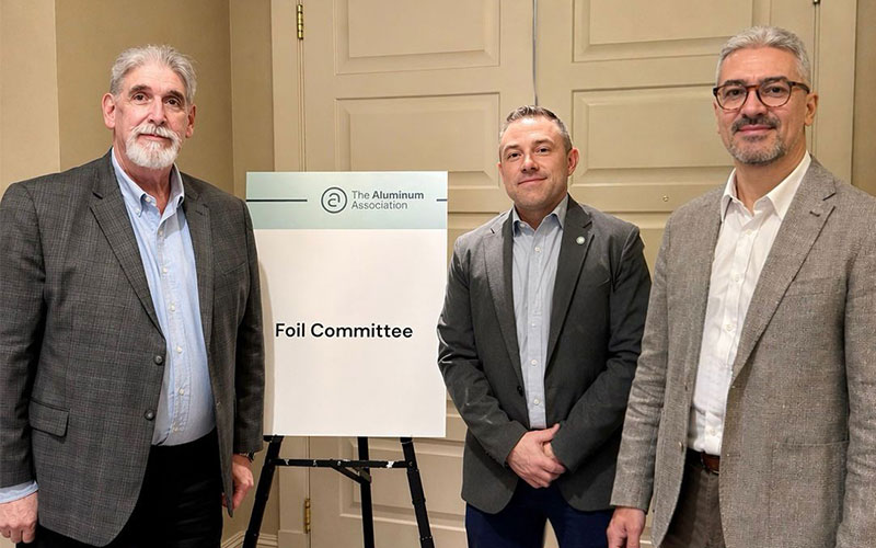 Alüminyum Derneği (the Aluminum Association) Folyo Komitesi Başkanlığı