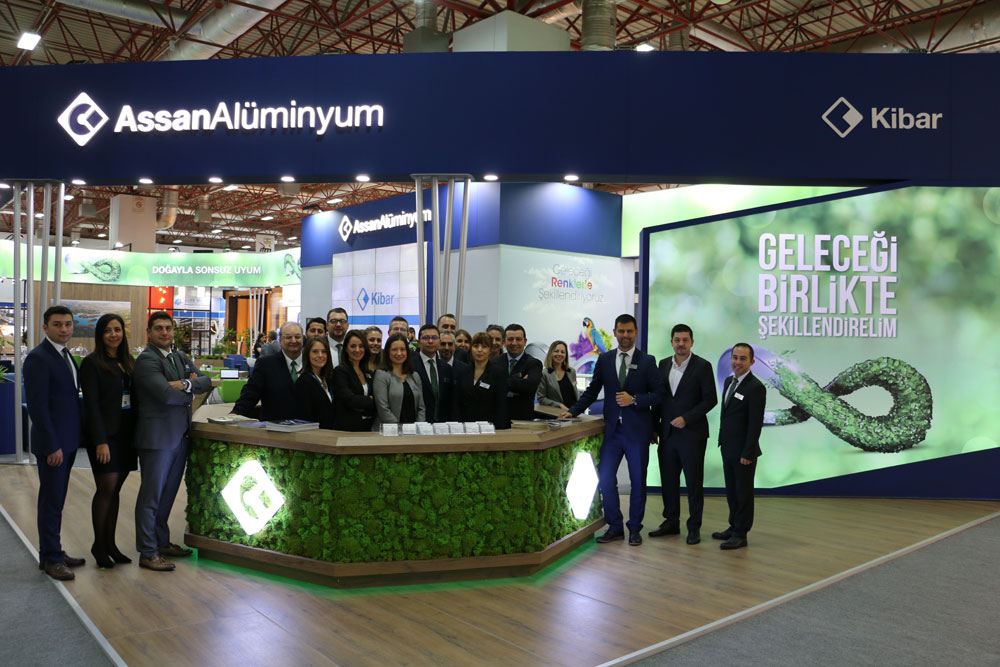Assan Alüminyum AluExpo 2019 Fuarı’na katıldı