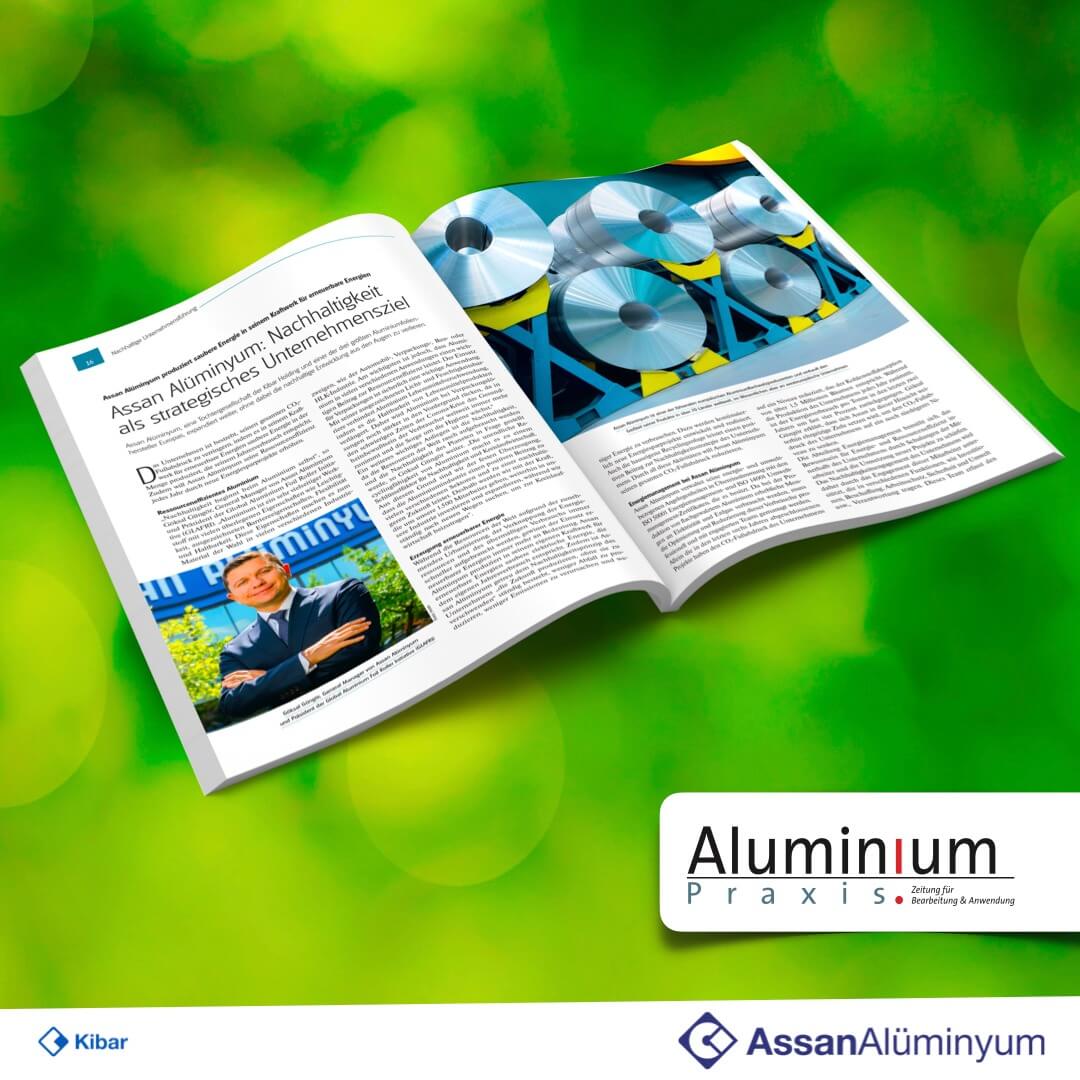 “Assan Alüminyum: Nachhaltigkeit als strategisches Unternehmensziel” “Assan Alüminyum: Sustainability as a strategic business goal”