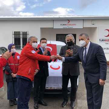 Assan Alüminyum Kızılay Vehicle Donation Ceremony